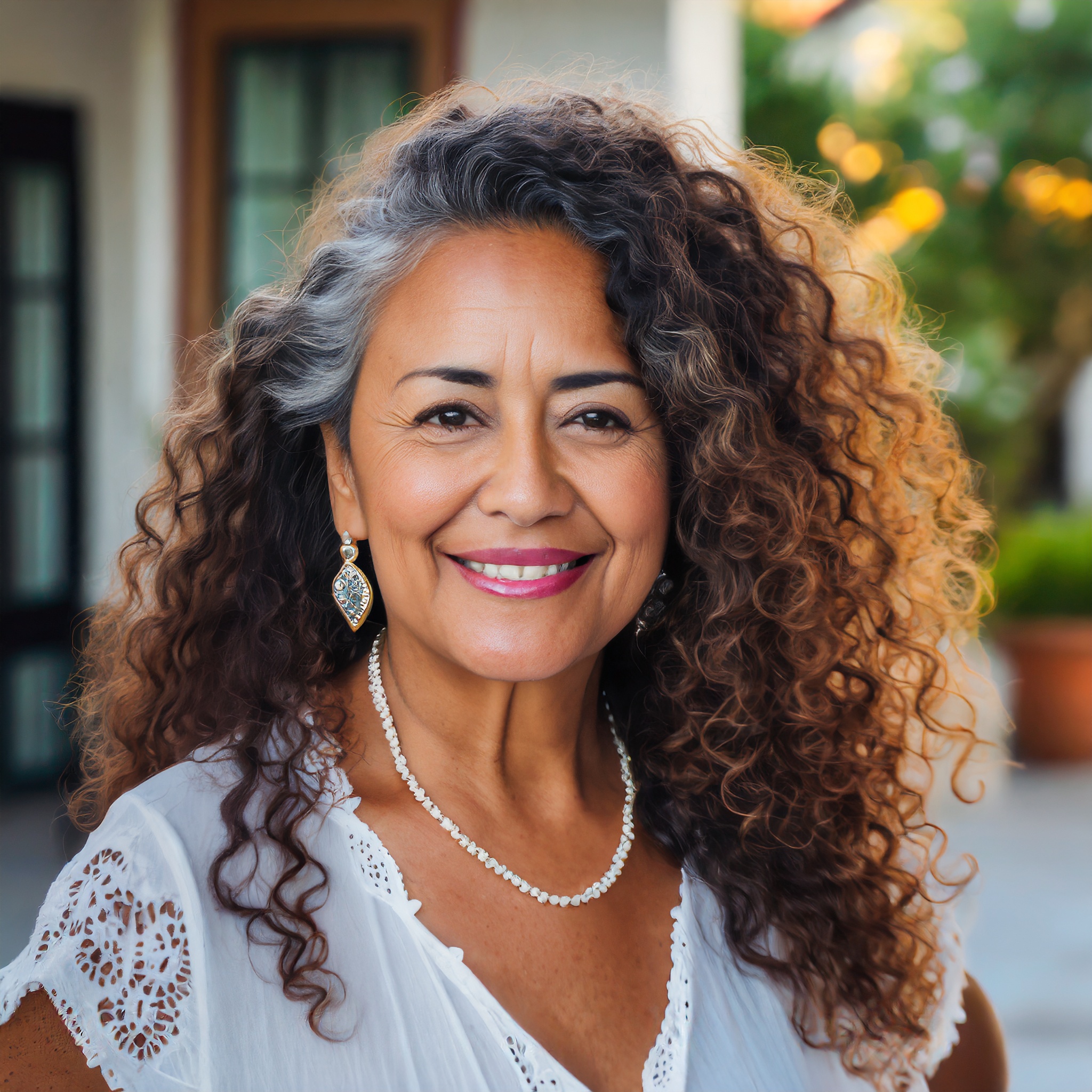 Firefly OLDER HISPANIC woman with long curly hair 83249 - Copy